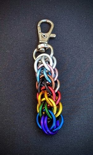 Progress Pride Keychain - FP -in-1