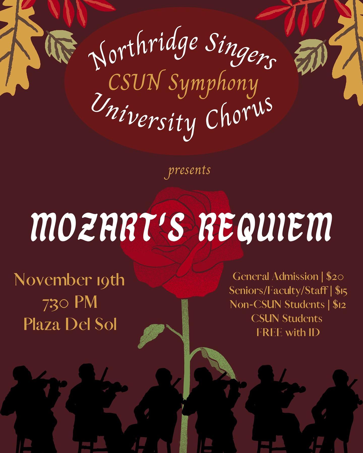 CSUN Mozart Requiem Concert