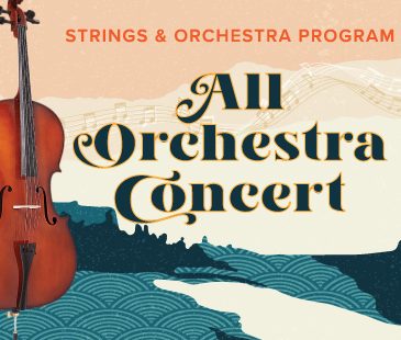 Orange County School of the Arts Orchestra Concert Flyer