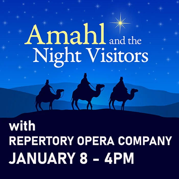 Amahl and the Night Visitors Flyer