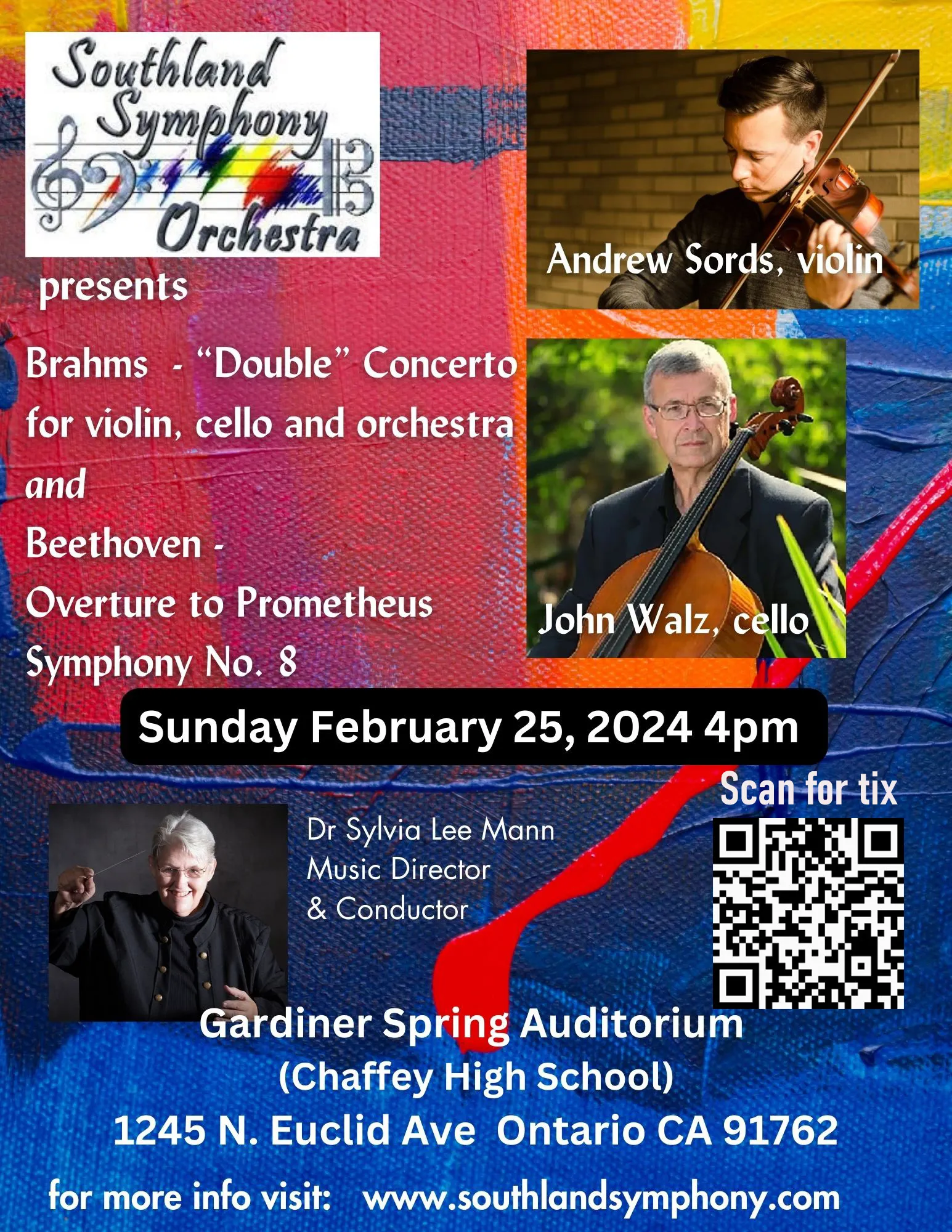 Southland Symphony Orchestra Concert February 25th 2024