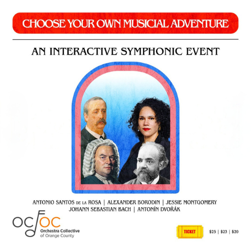 Choose Your Own Adventure Concert Flyer OCofOC